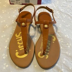 Sam Edelman thong sandals, tan, size 8.5